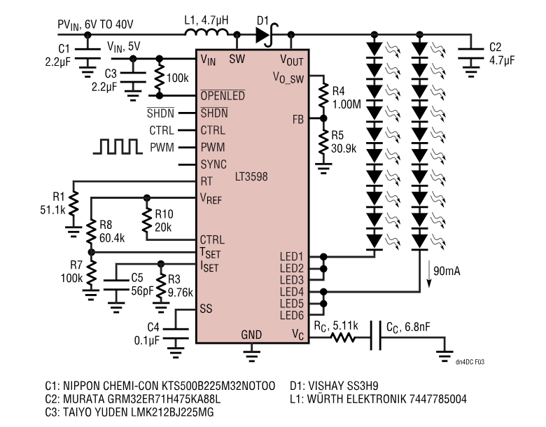 精簡LED驅(qū)動設計，降低LCD背光系統(tǒng)成本
