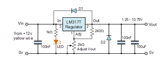 如何使用LM317T創(chuàng)建可變電壓電源 如何使用LM317T創(chuàng)建可變電壓電源